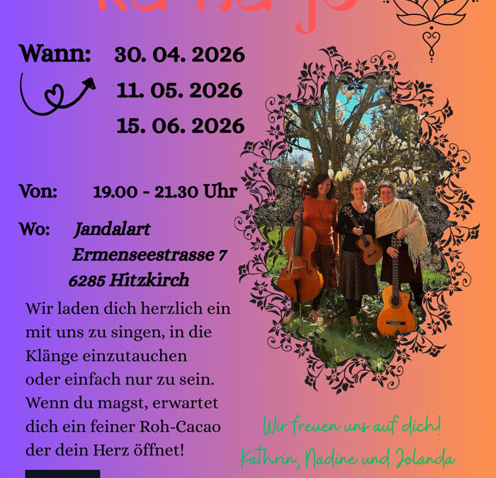 Neue Termine für Singen und Klingen mit ka-na-jo